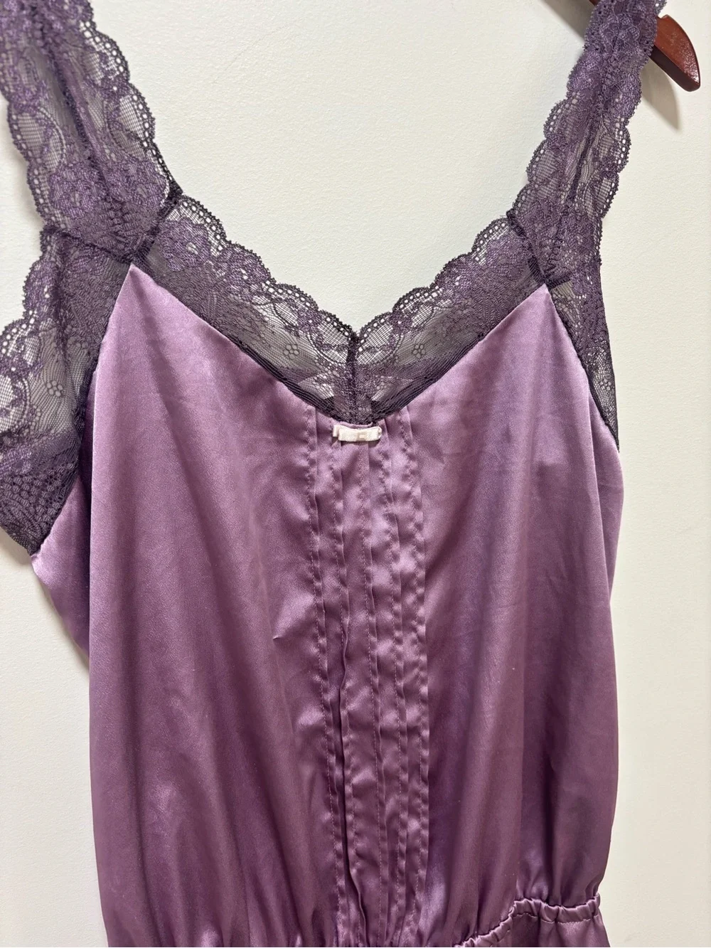 Y2K Victoria’s Secret Purple Lace Satin Romper ASO Blair Waldorf Gossip Girl